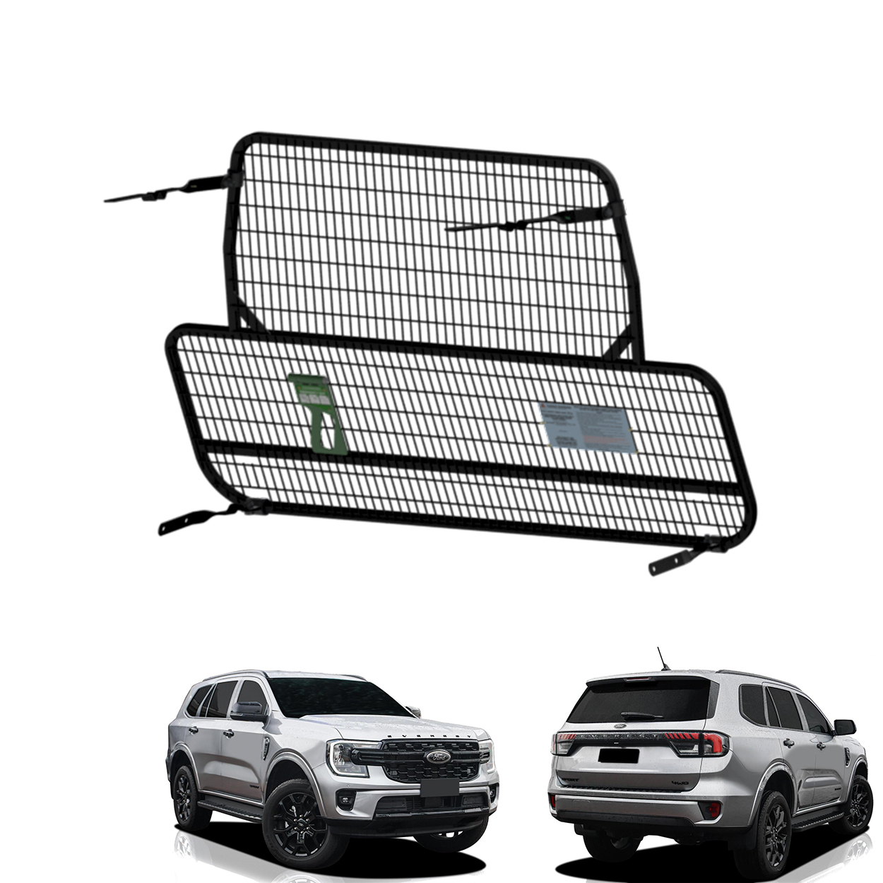 Cargo Barrier Suits Ford Everest 2022 - On
