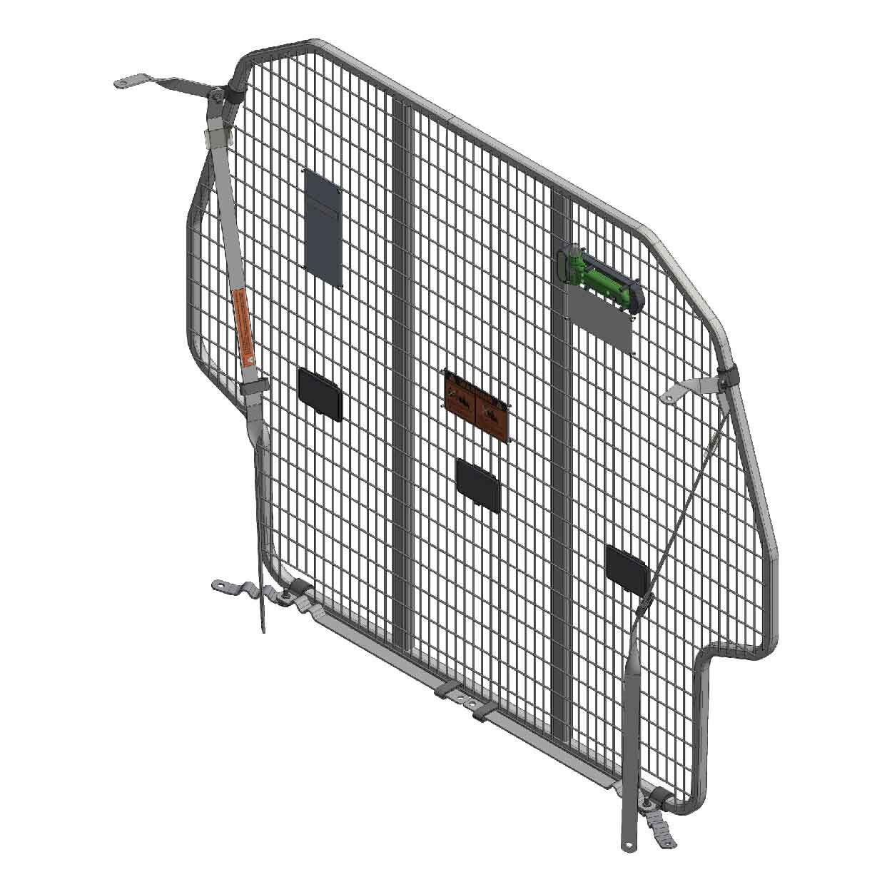 Cargo Barrier Suits Mitsubishi Pajero Non Sunroof 2006 to 2021