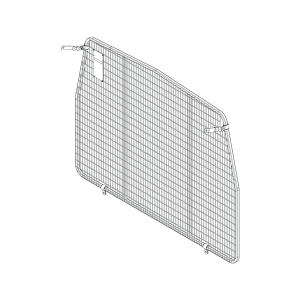 Cargo Barrier Suits Toyota Hiace 2005 to 2019
