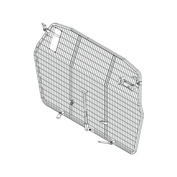 Cargo Barrier Suits Toyota Land Cruiser 1985 - On
