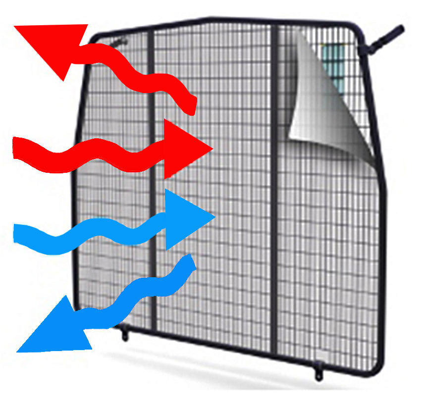 Air Conditioning Curtain Suits Toyota Hiace 2019 - On