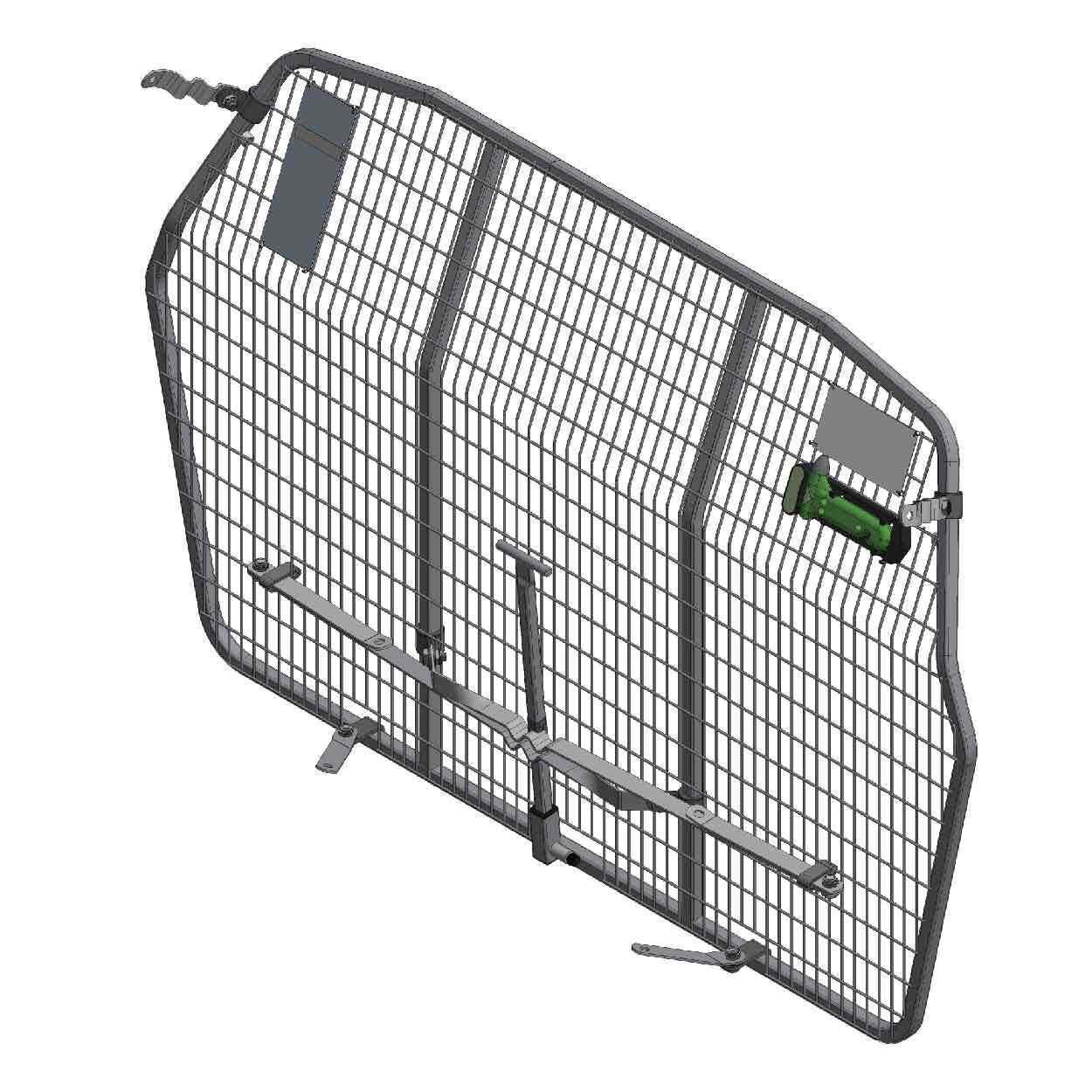 Cargo Barrier Dual Position Suits Toyota Kluger 2003 to 2007