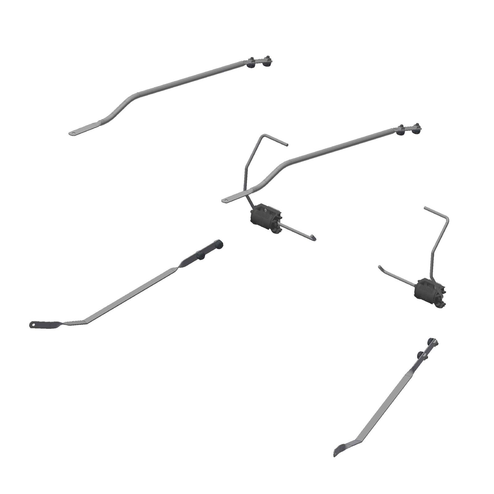 Cargo Barrier Front Position Kit Suits Toyota Rav 4 2018 - On