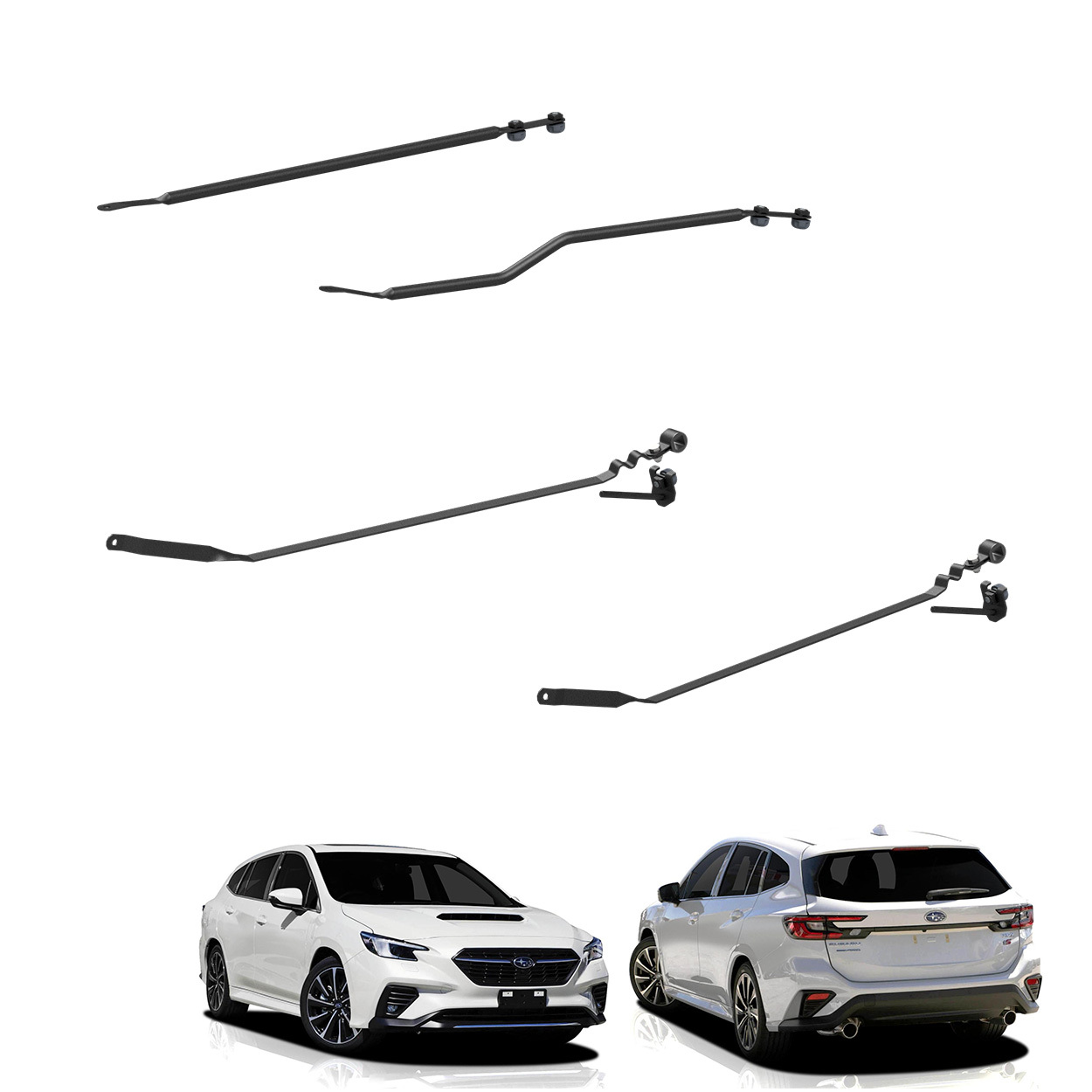 Cargo Barrier Front Position Kit Suits Subaru WRX Sportswagon 2022 - On