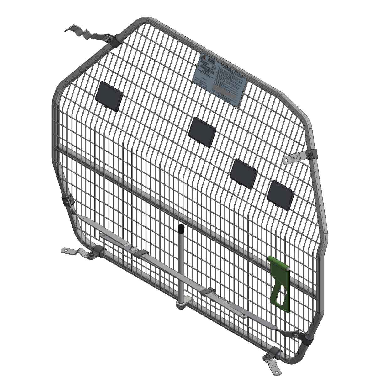 Cargo Barrier Suits Subaru Forester 2008 to 2013