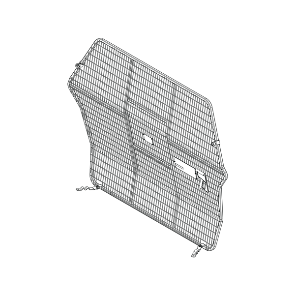 Cargo Barrier Suits Subaru Liberty 1998 to 2003
