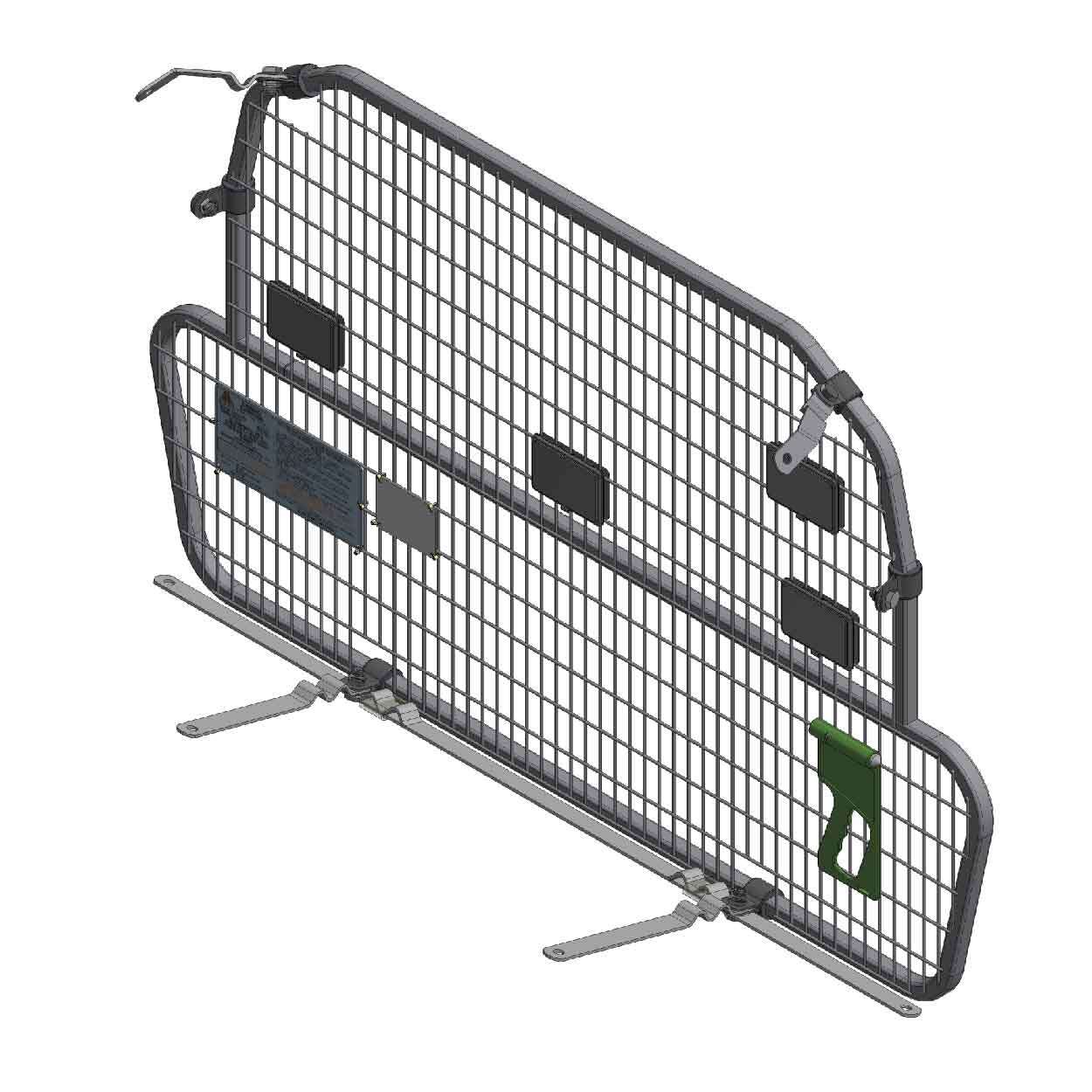Cargo Barrier Suits Subaru Impreza 2007 to 2011