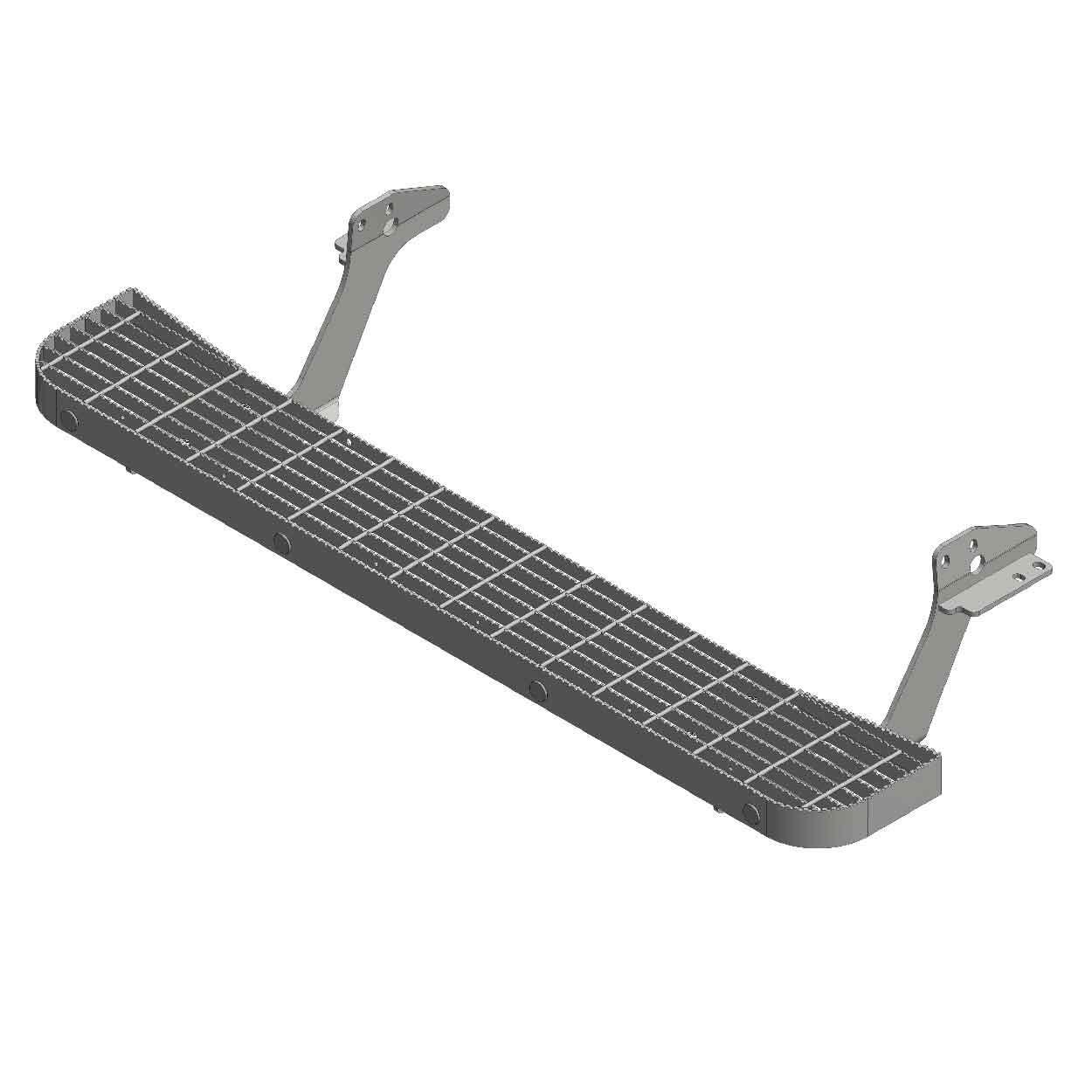 Rear Tech Step 1800mm Full Width Suits Toyota Hiace 2006 to 2019
